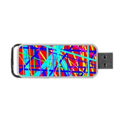 Colorful Pattern Portable Usb Flash (one Side)