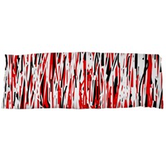 Red, Black And White Pattern Body Pillow Case Dakimakura (two Sides)