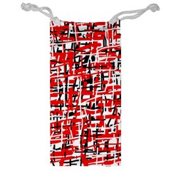 Red, white and black pattern Jewelry Bags