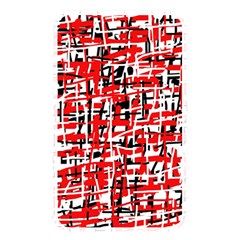 Red, white and black pattern Memory Card Reader