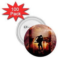 Dancing In The Night With Moon Nd Stars 1 75  Buttons (100 Pack) 