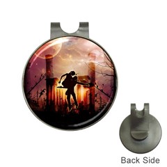 Dancing In The Night With Moon Nd Stars Hat Clips With Golf Markers