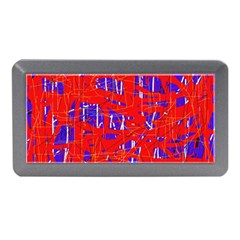 Blue And Red Pattern Memory Card Reader (mini)