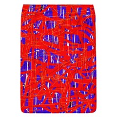 Blue And Red Pattern Flap Covers (s)  by Valentinaart