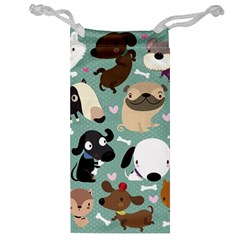 Dog Pattern Jewelry Bags