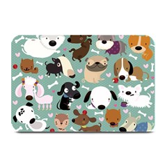 Dog Pattern Plate Mats