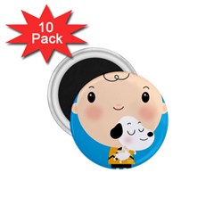 Snoopy 1 75  Magnets (10 Pack) 