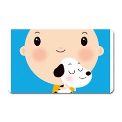 Snoopy Magnet (rectangular)