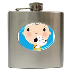 Snoopy Hip Flask (6 Oz)