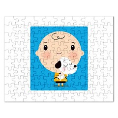 Snoopy Rectangular Jigsaw Puzzl by Mjdaluz