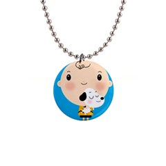 Snoopy Button Necklaces by Mjdaluz