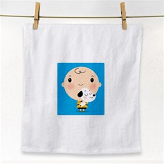 Snoopy Face Towel