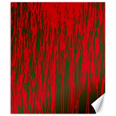 Red And Green Pattern Canvas 20  X 24   by Valentinaart