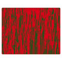 Red And Green Pattern Double Sided Flano Blanket (medium) 