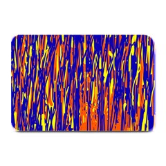 Orange, Blue And Yellow Pattern Plate Mats