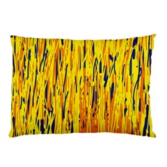 Yellow Pattern Pillow Case