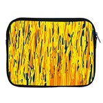 Yellow pattern Apple iPad 2/3/4 Zipper Cases Front