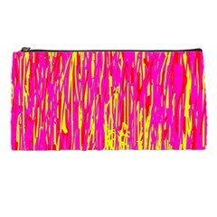 Pink And Yellow Pattern Pencil Cases