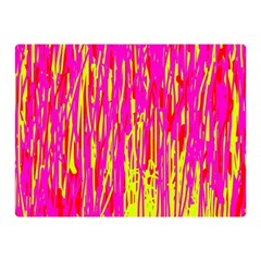 Pink And Yellow Pattern Double Sided Flano Blanket (mini) 