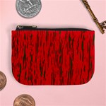 Decorative red pattern Mini Coin Purses Front