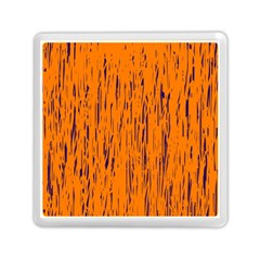 Orange Pattern Memory Card Reader (square) 