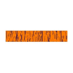 Orange Pattern Flano Scarf (mini)