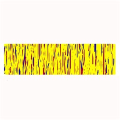 Yellow Pattern Large Bar Mats