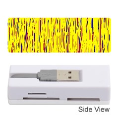 Yellow Pattern Memory Card Reader (stick) 