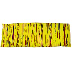 Yellow Pattern Body Pillow Case (dakimakura)