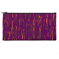 Purple Pattern Pencil Cases by Valentinaart