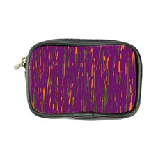 Purple Pattern Coin Purse by Valentinaart