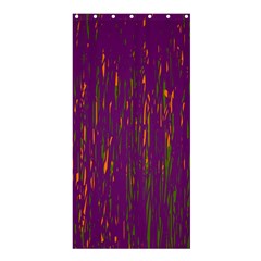 Purple Pattern Shower Curtain 36  X 72  (stall) 