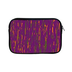 Purple Pattern Apple Ipad Mini Zipper Cases by Valentinaart