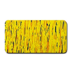 Yellow Pattern Medium Bar Mats