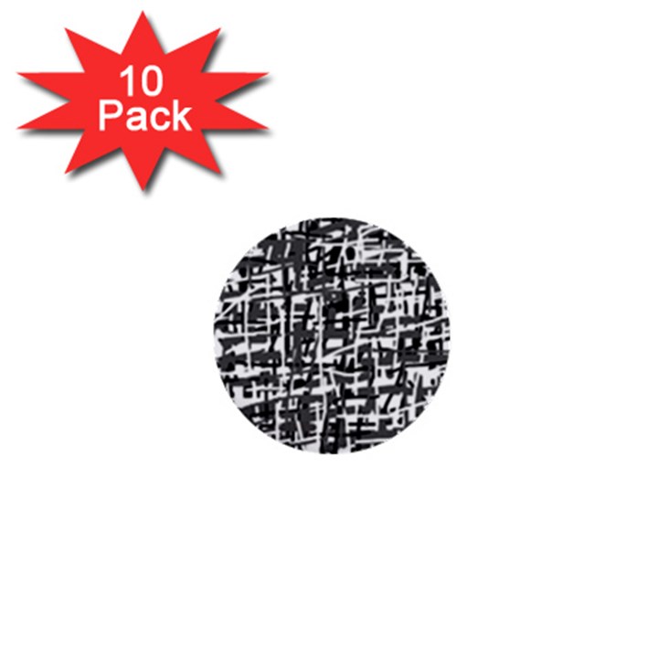 Gray pattern 1  Mini Buttons (10 pack) 