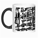 Gray pattern Morph Mugs Left