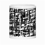 Gray pattern Morph Mugs Center