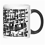 Gray pattern Morph Mugs Right