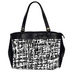 Gray pattern Office Handbags (2 Sides)  Front