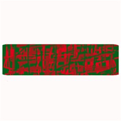 Green And Red Pattern Large Bar Mats