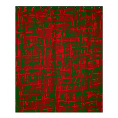 Green And Red Pattern Shower Curtain 60  X 72  (medium)  by Valentinaart