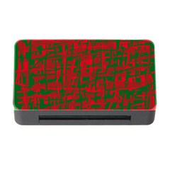 Green And Red Pattern Memory Card Reader With Cf