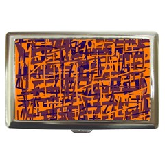 Orange And Blue Pattern Cigarette Money Cases