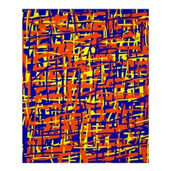 Orange, Blue And Yellow Pattern Shower Curtain 60  X 72  (medium) 