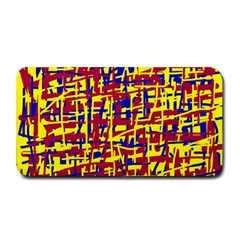 Red, Yellow And Blue Pattern Medium Bar Mats