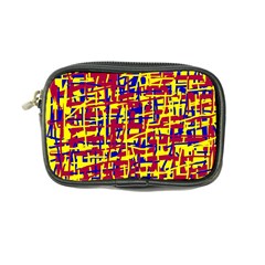 Red, Yellow And Blue Pattern Coin Purse