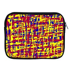 Red, Yellow And Blue Pattern Apple Ipad 2/3/4 Zipper Cases by Valentinaart