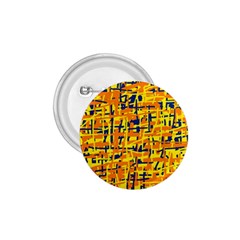 Yellow, Orange And Blue Pattern 1 75  Buttons by Valentinaart