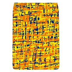 Yellow, Orange And Blue Pattern Flap Covers (s)  by Valentinaart