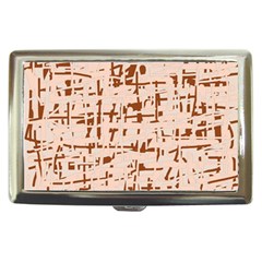 Brown Elegant Pattern Cigarette Money Cases